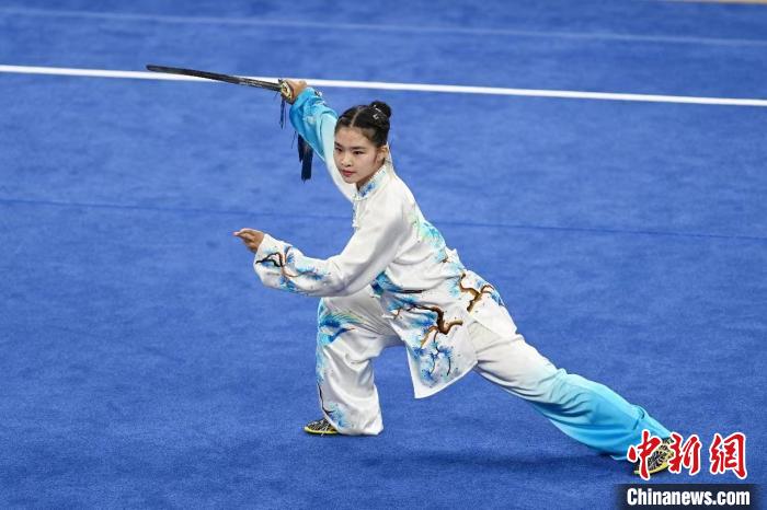 美国太极姑娘成都大运会赛场展风采冀影响更多