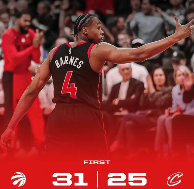 猛龙爆冷逆转骑士 系列赛悬念重燃